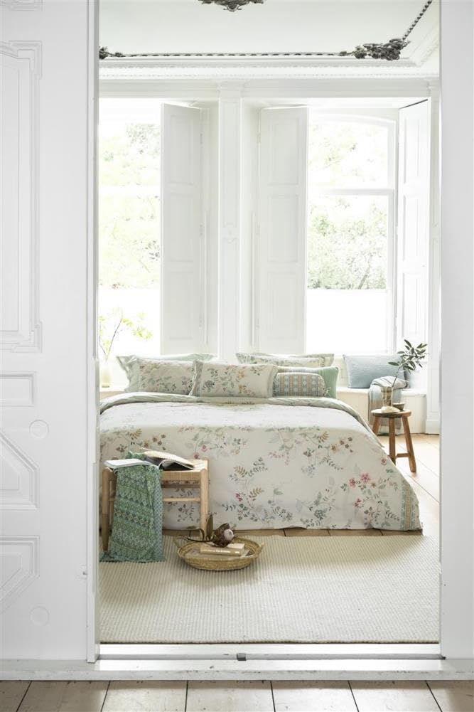 Pip Studio Bettbezugsset Kili Flower Weiss 135x200cm