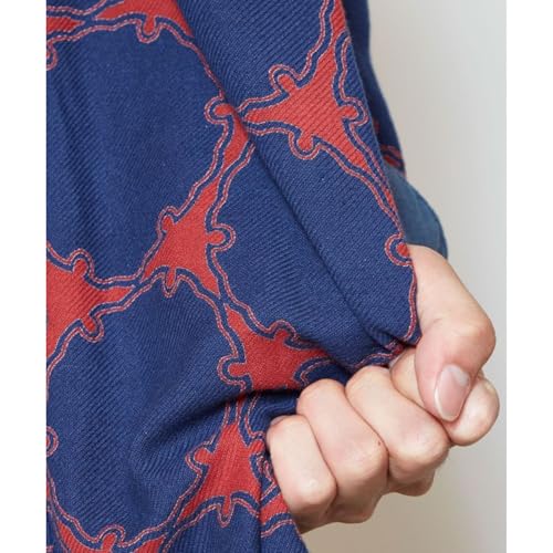 [倭物や Kaya] Sorai Kimono Haori - Men's Japanese Overgarment/Japanese Formal Cardigan 7IA-9321 Yukiwa Navy4