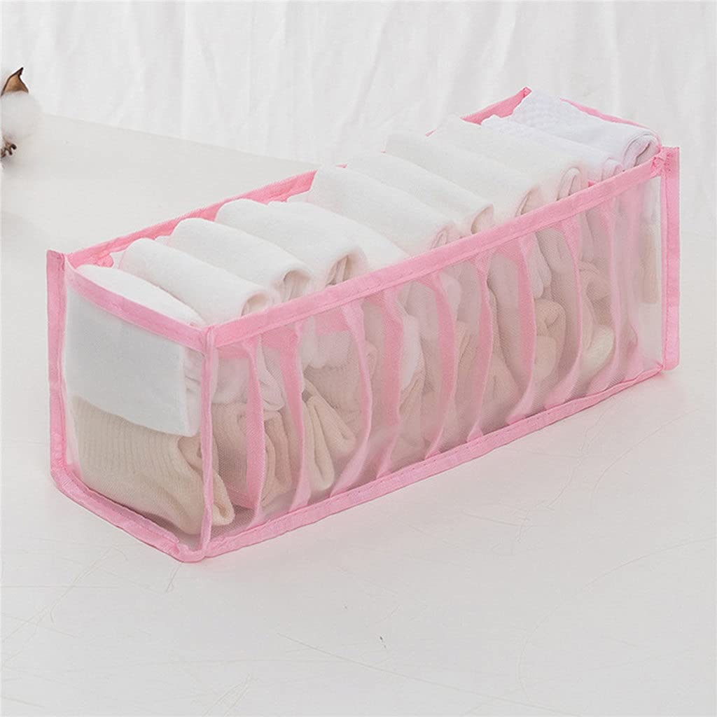 Unterwäsche-Aufbewahrungsbox mit Fächern, Socken, BH, Unterhose, Organizer, Schubladen, Schrankteiler, Aufbewahrungsbox, Schrank, Schubladenteiler