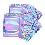 Duiaynke 100 bolsas resellables multicolor para oxidación de óxido, adecuadas para alimentos, aperitivos, categorías de alimentos, comestibles, camping, viajes