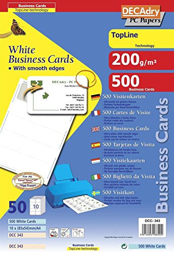 Cartes de visite Agipa évitant les coins cornés grâce au format arrondi 8,5x5,4cm