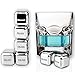 DILISS Stainless Steel Chilling Reusable Ice Cubes for whiskey, vodka, liqueurs, white wine and more, Pack of 8
