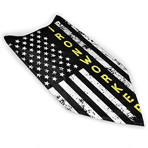 Neck Gaiter Warmer Windproof Face Mask Ironworker American Flag