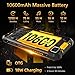 OUKITEL WP23 Pro Outdoor Smartphone Ohne Vertrag - 16GB RAM+128GB ROM 10600mAh Outdoor handy...