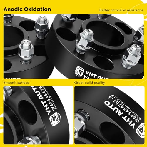 Yhtauto YHTWSP0247 5X4.5 Hub Centric Wheel Spacers 1.5 Inch Compatible thumb #6