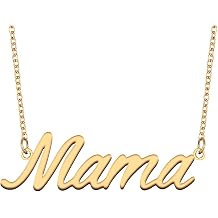 Personalized Name Necklace for Women 18k Gold Plated Stainless Steel Birthday Wedding Christmas Jewelry Gift