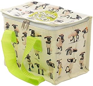 Puckator Shaun The Sheep Woven Cool Bag Lunch Bag Home Office School Travel Camping Picnic Height 15.5cm Width 20.5cm Depth 14cm