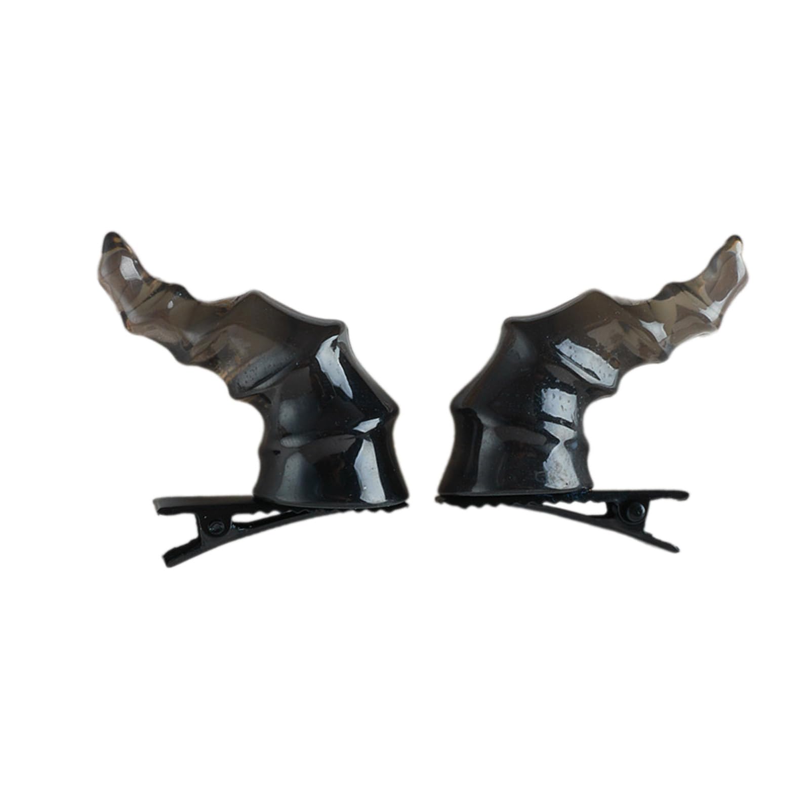 Fentency 2PCS Creatively Devil Horn Hairpin for Women Teens Charm Hair Clip Halloween Carnivals Party Hair Clip