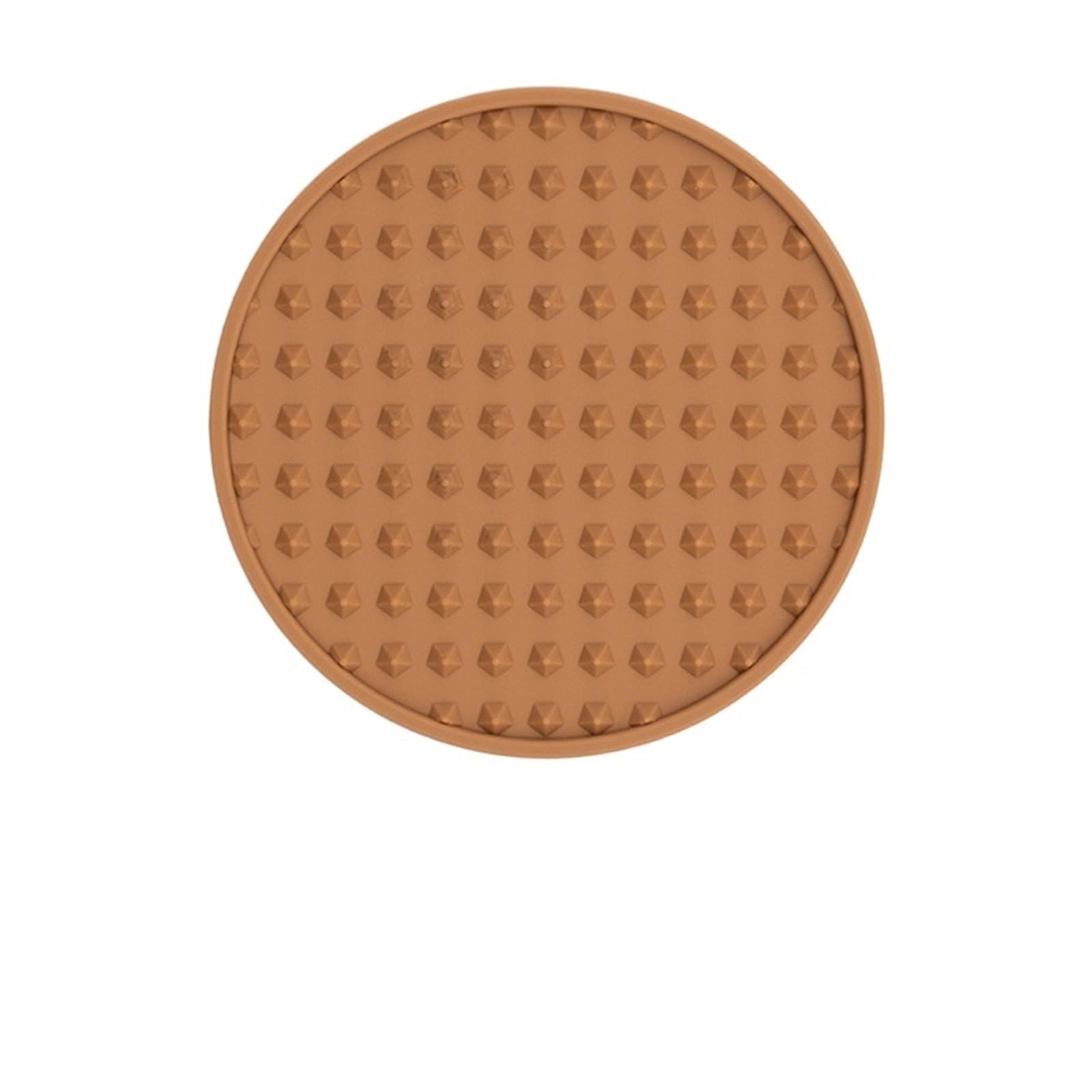 10Pcs Heat Resistant Silicone Mat Drink Cup Coasters Non Slip Pads Pot Holder Table Place for Cap(Color5,With support)