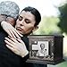 Cremation Urns for Human Ashes Adult Male or Female, Funeral Memorial Urns for Ashes with Photo Frame, Wooden Urns Box and Casket for Men Women, Burial Urn for Adults Up to 200 IBS
