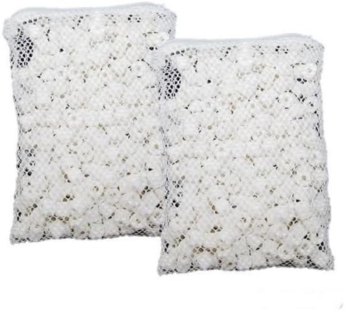 Filters Bio Ceramic Rings in 2 Media Bags for Aquarium Fish Canister (1000 g)