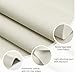 AOSKY Linen Roller Blinds Shades for Indoor Windows Pull Down Cordless Blackout Black Out Window Shade 20 Inch Blinds for Home Beige