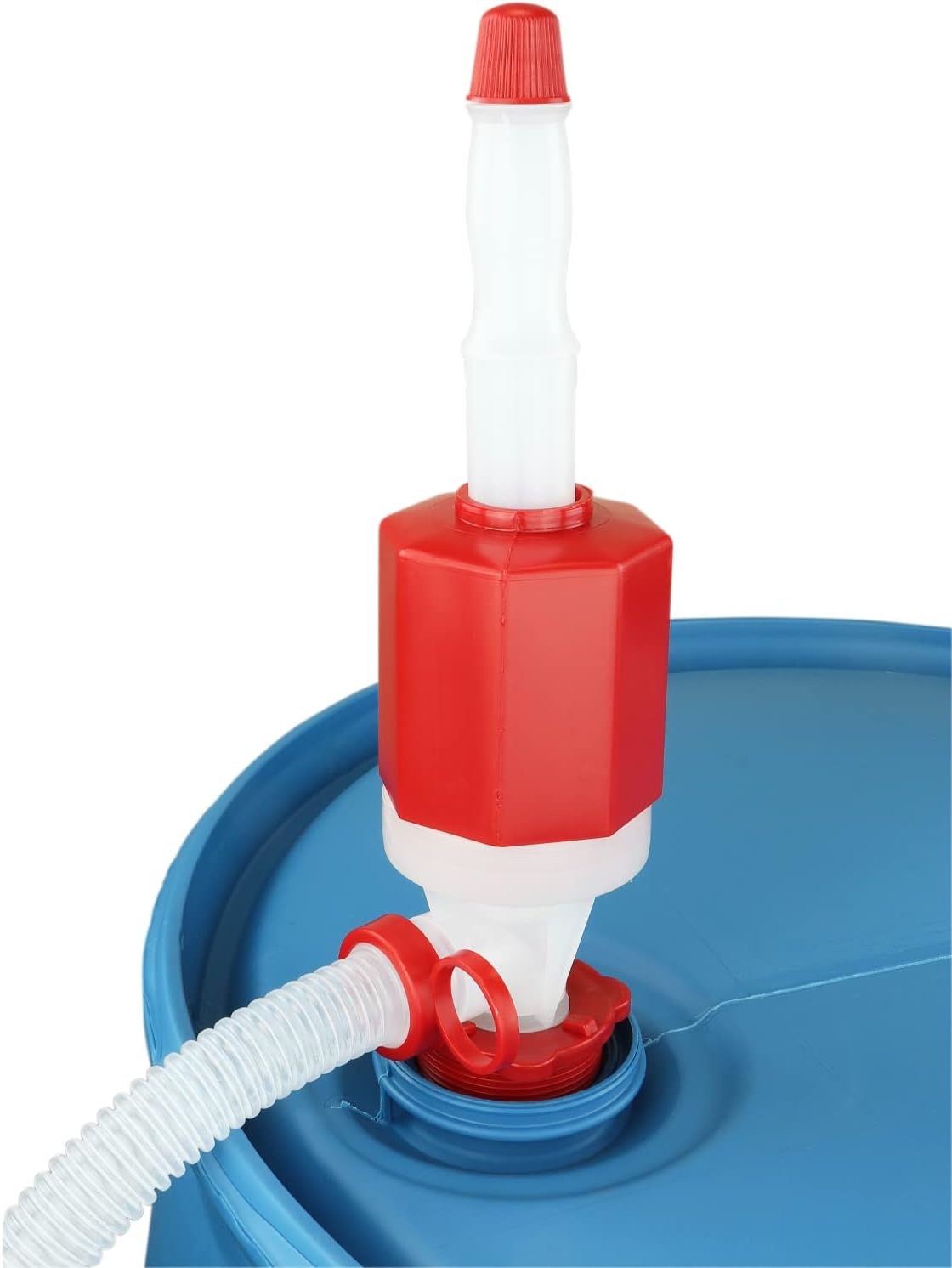 ZE369 - Polyethylene/Polypropylene Siphon Drum Pump with Hose (7 Gallons Per Minute)