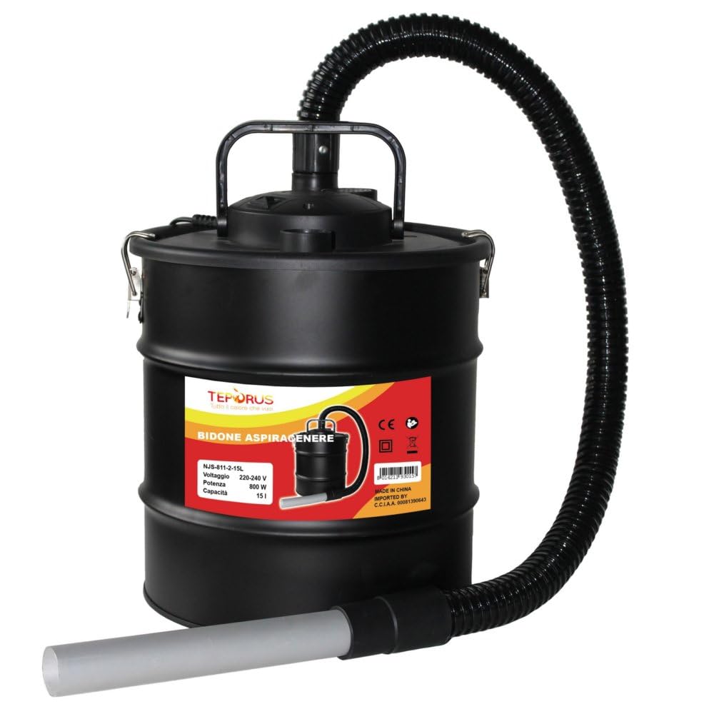 nextradeitalia 1 PZ BIDONE ASPIRACENERE FUOCOVIVO 15 L