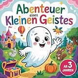  Abenteuer eines kleinen Geistes: Ein liebevolles Malbuch mit fröhlichen Geister Abenteuern - mit 60 Bildern zum Ausmalen, für Kinder ab 3 Jahren