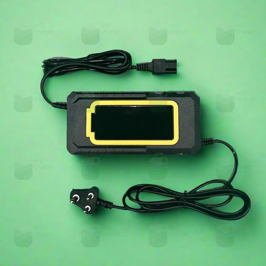 60V 3A Charger for Lead Battery | Electric Scooter Charger for 5 Battery of 12V 10AH-30AH Lead Battery | Auto Cut-Off Charger (B0DFVJN6YC) Amazon Price History, Amazon Price Tracker