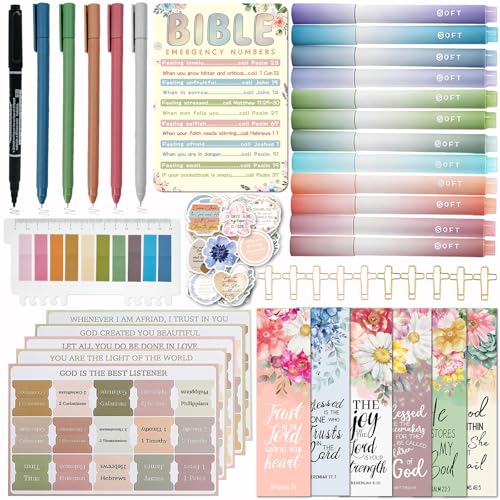 Kit de journal de fournitures d'étude biblique : le cadeau de foi pour femme