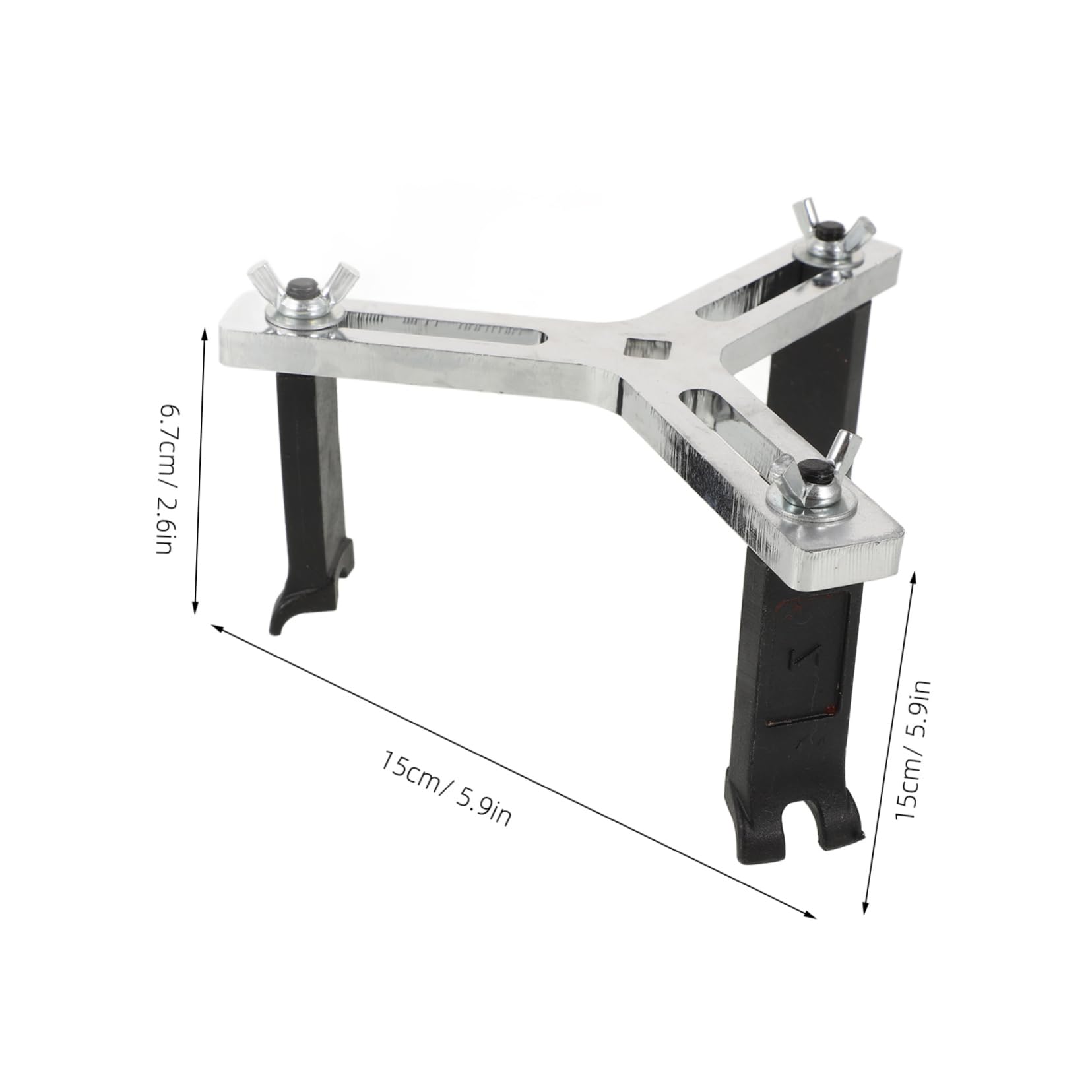 Unomor Pump Ring Removal Tool 3 Prong Wrench Pump Wrench Automotive Tools Chrome-vanadium
