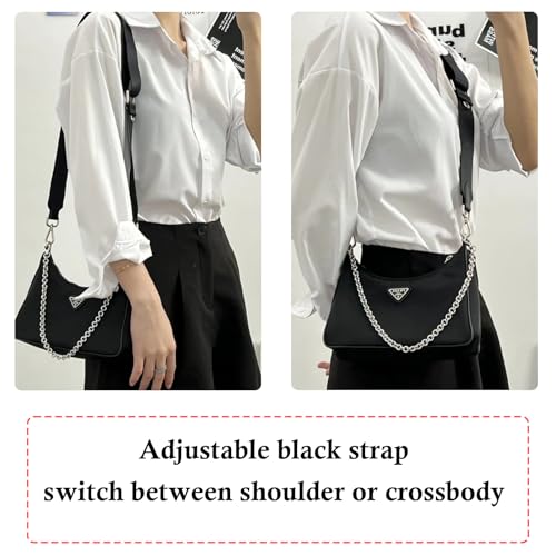 Image of Multi Pouchette Accessories Adjustable Strap, Crossbody Shoulder Purse Strap Replacement, Wide Luxury Bag Strap
