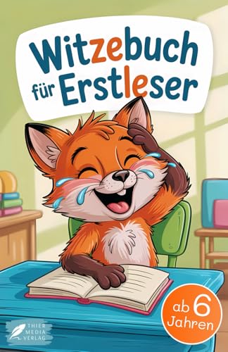 Witzebuch für Erstleser: Farbenfrohe Kinderwitze zum Lesenlernen für Kinder ab 6 Jahren (Mit vielen bunten Illustrationen und Silbenfärbung) (Silbengeschichten 1. Klasse)
