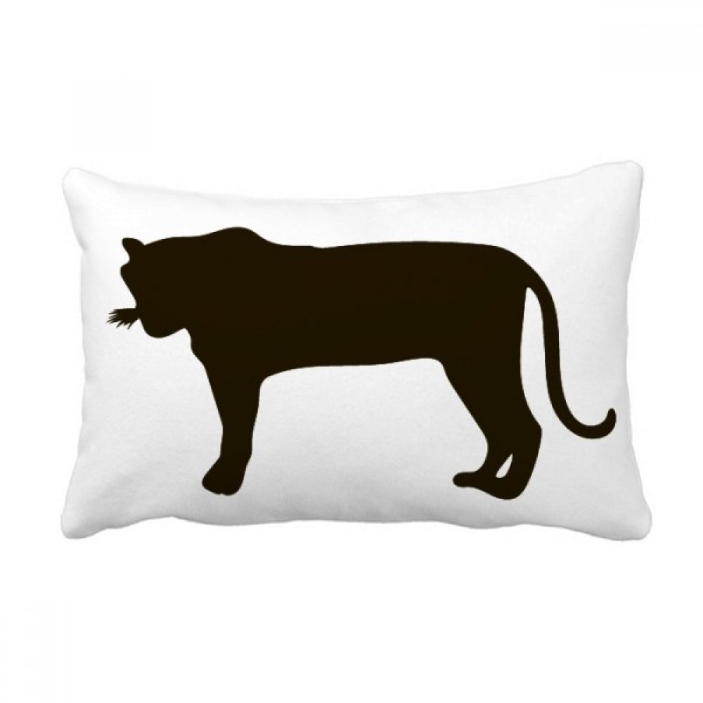 Oreiller lombaire motif tigre multicolore, le cadeau déco de salon