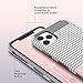 ULAK Compatible with iPhone 11 Pro Max Case, Hybrid Slim Protective Phone Case, Shockproof TPU Bumper Hard Shell PC Back Cover for iPhone 11 Pro Max 6.5 Inch (2019), Rose Gold Stripes