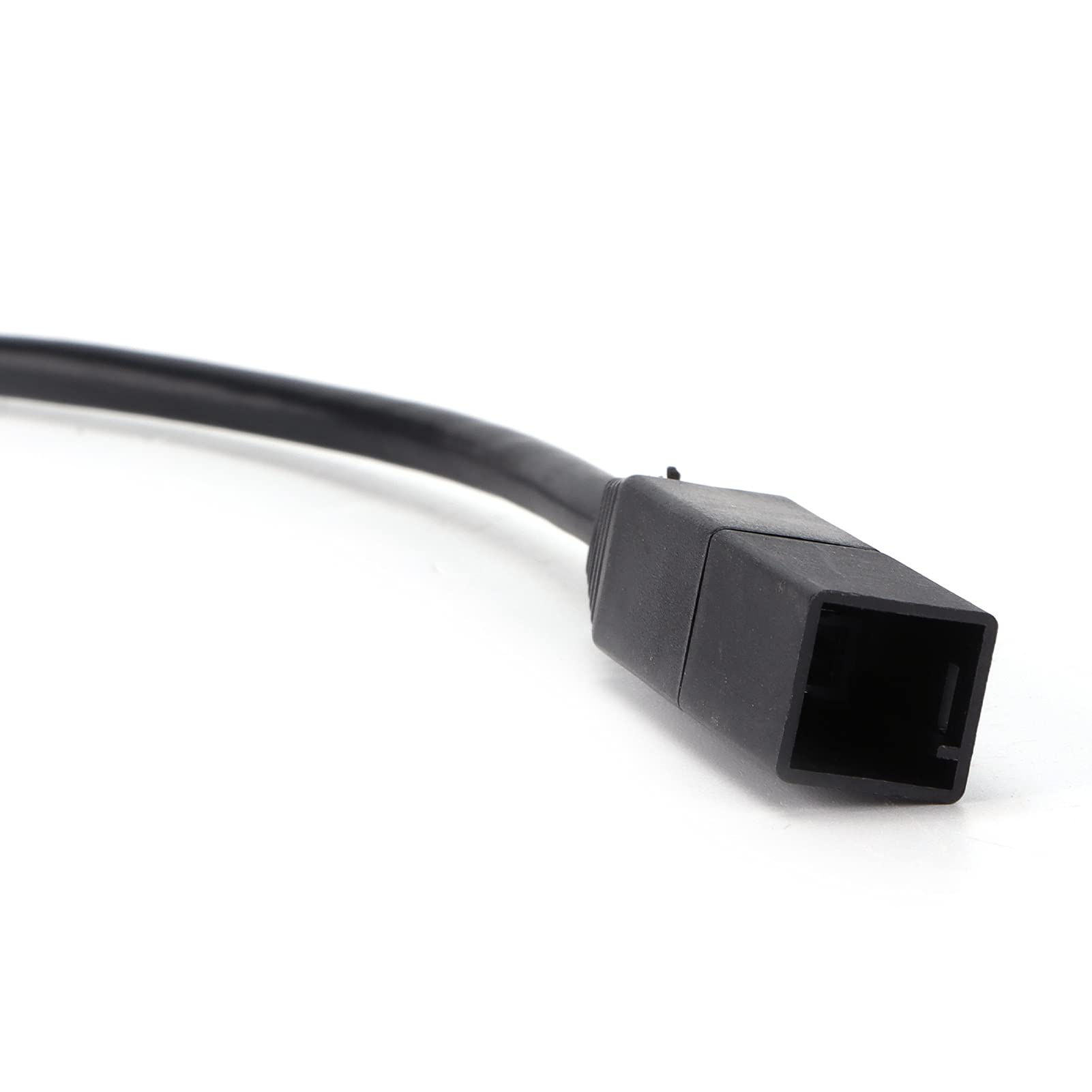 Tbest Cable de Alimentación del Adaptador de Alambre de Audio de 16 Pines con Caja Canbus para el Reemplazo de CRV 2.4 2015 Configuración Media Alta y Material de Goma ABS 2014