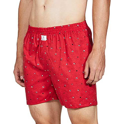 Image of Longies Men's Cotton Printed Regular Boxer Shorts