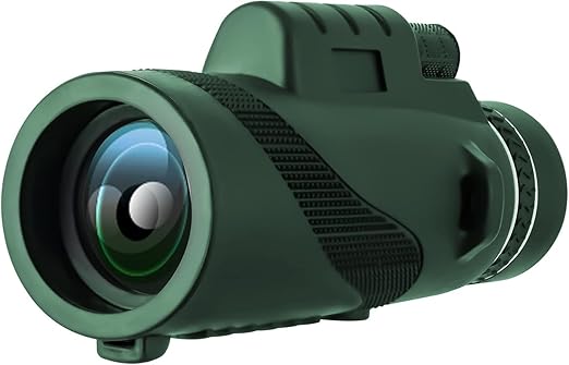 Monocular Telescope 80x100 High Powered for Adults for Smartphone Adapter