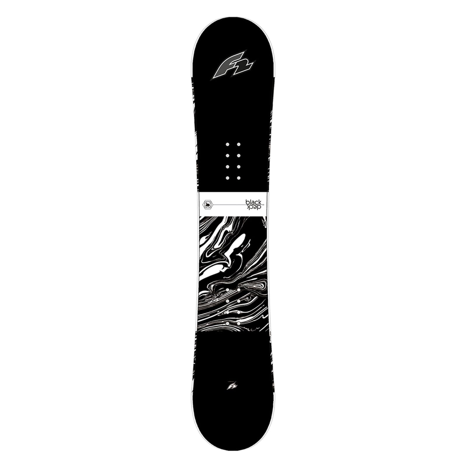F2 Set Snowboard Blackdeck Schwarz + Sonic Pro Bindung Größen wählbar