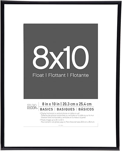 MICHAELS - Marco de flotador fino color negro, Basics by Studio Décor