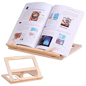 boekenstandaard Houten Frame Reading Bookshelf Beugel Boek Reading Bookend Tablet Muziek Stand Houten Tafel Tekening…