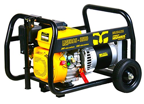 GENERADOR GASOLINA HISPANUS 3500wp
