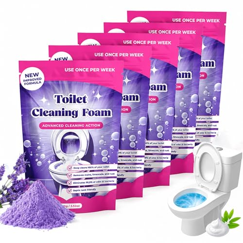 Fizz Clean Wc-Reiniger 2026 New Fizz Clean Wc-Reiniger Original Toilet Foam Cleaner Extra Strong Cleaning für Eine Strahlend Reine Toilette (1 piece)