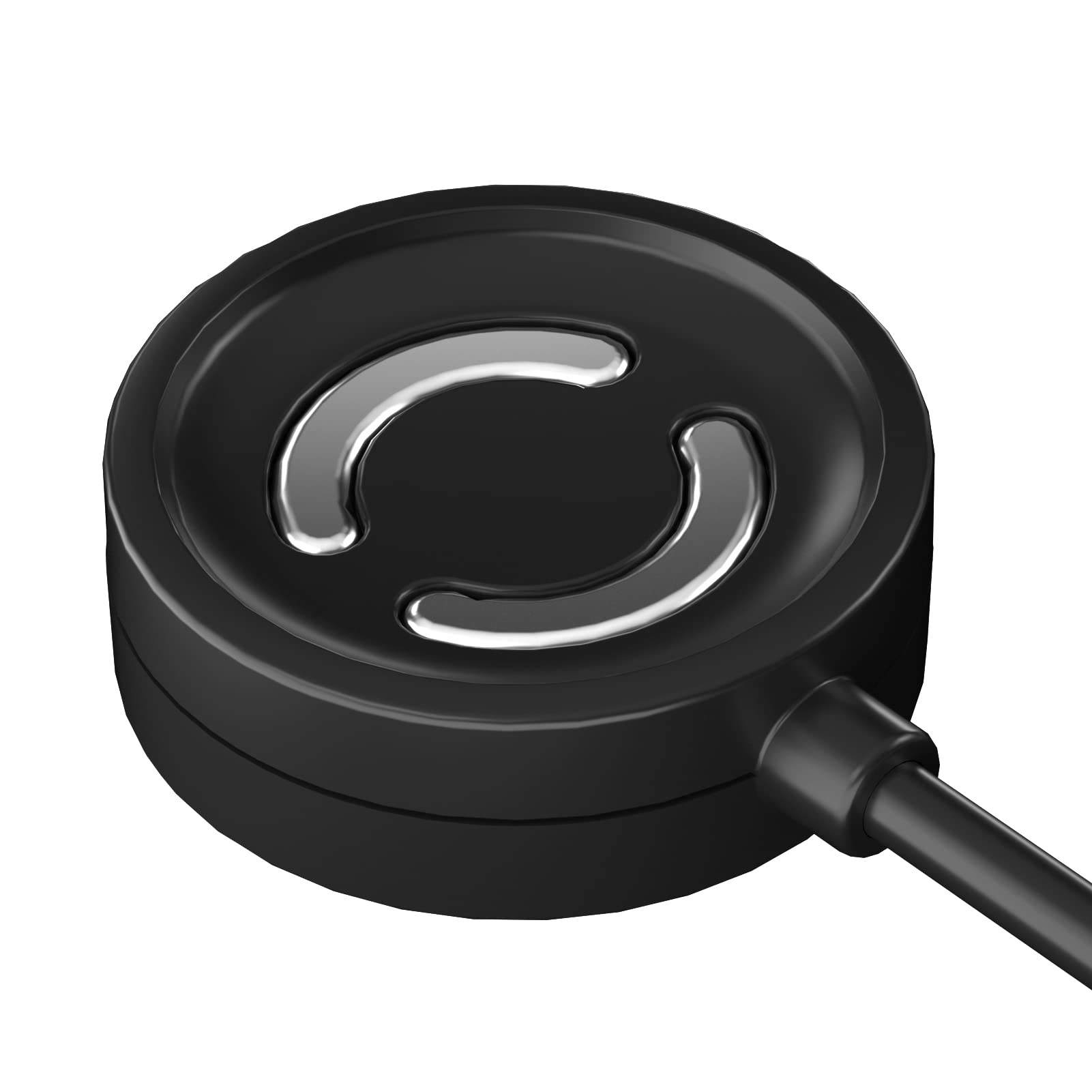 Disscool Ersatz-Ladekabel, kompatibel mit Suunto 9 Peak, 1 m, Smartwatch-Ladekabel, magnetisch, kompatibel mit Suunto 9 Peak, Schwarz