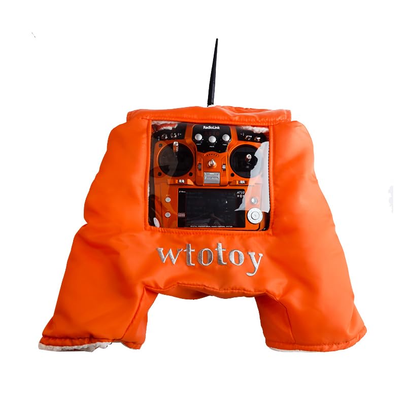 Krixis Wtotoy FPV Drone Winter Warm Glove Cold Air Shield Hood Hand Anti-Wind Warmers Outdoor Protection for Futaba Krixis Radiolink - (Color: 1PCS