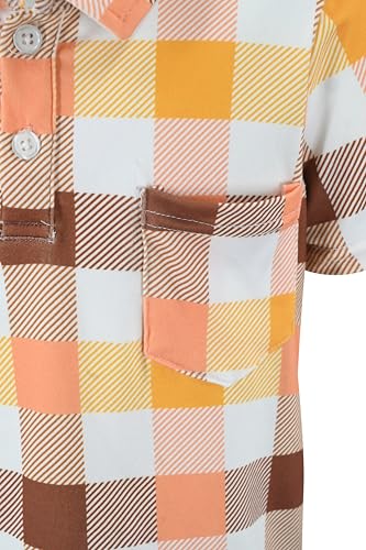Image of Unique Baby Moisture Wicking Kids Polo Shirts for Toddler Boys Polo Shirt