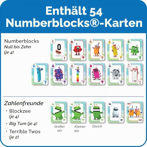 Learning Resources Numberblocks Spielkarten, kartenspiel ab 3 jahre, Karten mit Charakterbildern, Kinderspiele, junior spiele… – Ansicht 2