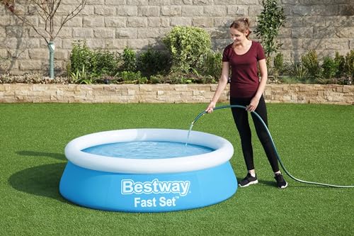 Bestway® Fast Set™ Aufstellpool ohne Pumpe Ø 183 x 51 cm, blau, rund