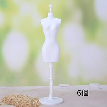 Amazon | ドールトルソー マネキン 6個セット 洋服デザイン ミニ