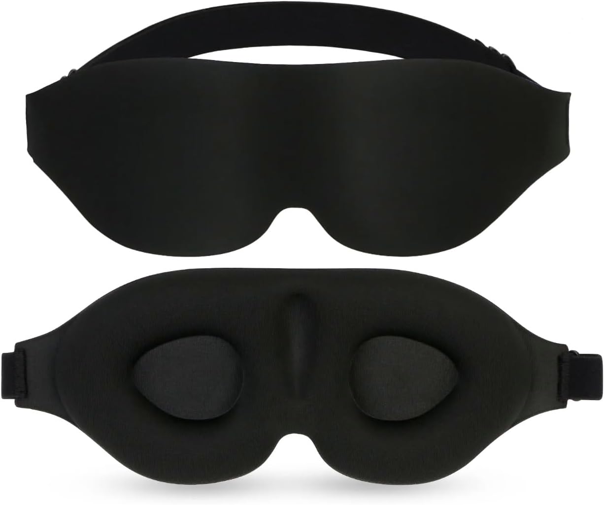 Sleep Eye Mask for Women Men, 3D Light Blocking Blindfold, Soft Comfort Eye Shade Cover for Travel Yoga Nap, Concave Molded Night Sleep Mask, Silk Sleep Mask, Eye Mask for Sleeping Sleeping mask,