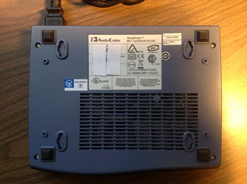 AudioCodes MP-114-2FXS2FXO MediaPack Analog VoIP Gateway 2FXS /2FXO SIP
