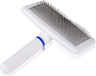 Dog Stainless Steel Combs, Rely2016 Pet Hair Cleaning Slicker Brush With Coated Tip Pins for Small Medium Pets