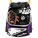 Athletico Baseball Bat Bag - Backpack for Baseball, T-Ball & Softball Equipment & Gear for Youth and Adults | Holds Bat, Helmet, Glove, & Shoes |Shoe Compartment & Fence Hook (Purple)
