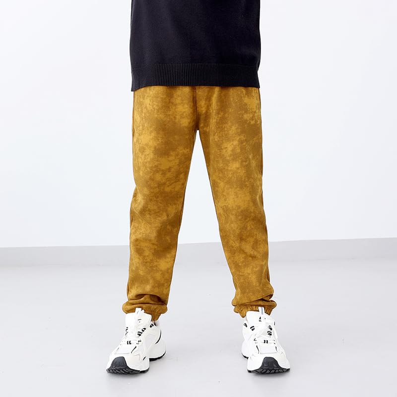 Little Boys Cotton Sweatpant Elastic Sport Pant for Children with Colorful Design Athletic Pants 5Y-14Y2