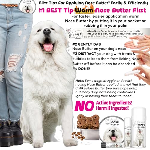 Image of The Blissful Dog Great Pyrenees Unscented Nose Butter - Dog Nose Butter, 0.15 Ounce