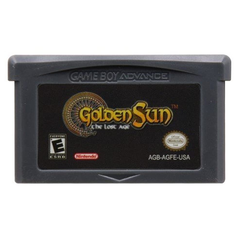 32 Bit Golden Sun The Lost Age Video Game Cartridge USA Version for GBA (Reproduction)