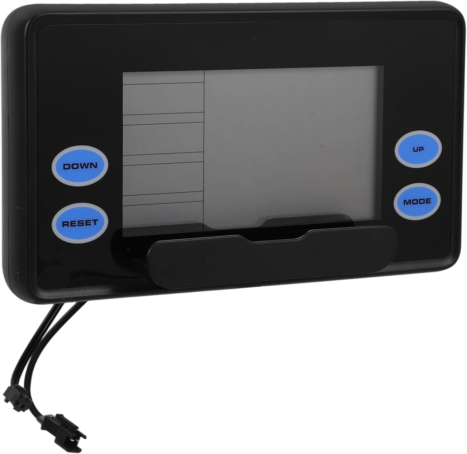 Fitness Rowing Machine Monitor with LCD Display Digital Speedometer Counter for Home Exercise Compatible with Rowers Tracks Speed Distance for Workout