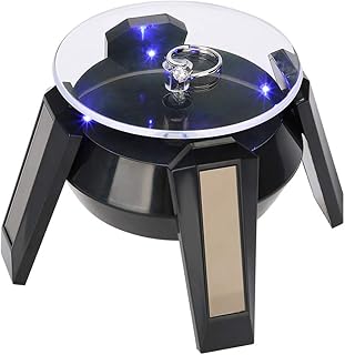 Jewelry Display, Jewelry Display, Jewelry Display, Rotating Display, Rotary Jewelry Display, Jewelry Display, LED Jewelry Display Solar Jewelry Display