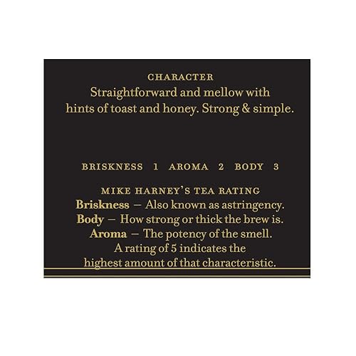 Vista 67 de Harney & Sons Irish Breakfast Tea, té negro de hoja suelta de 16 onzas, 100% Assam